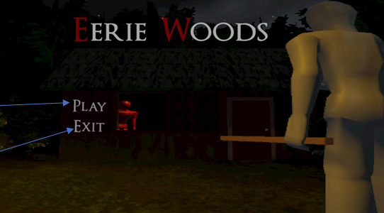 ภาพด้านหน้า Eerie Woods  